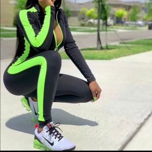 Fitted one piece jumpsuit!